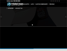 Tablet Screenshot of polishedimagewear.com